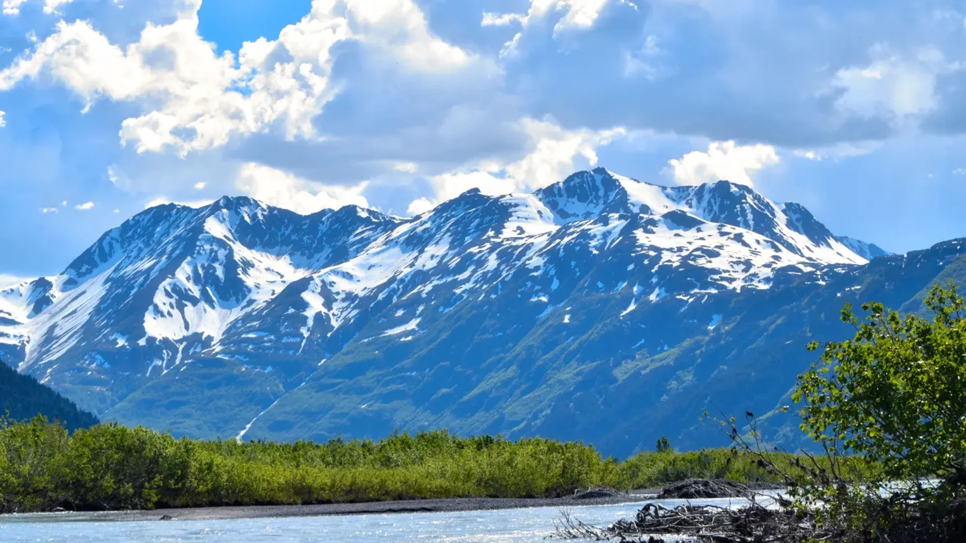 Beautiful mountains of Alaska.